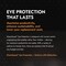 Kleenguard Safety Glasses, Anti-Fog, Clear Lens, Black Frame, Full-Frame 20746 - alternate 3